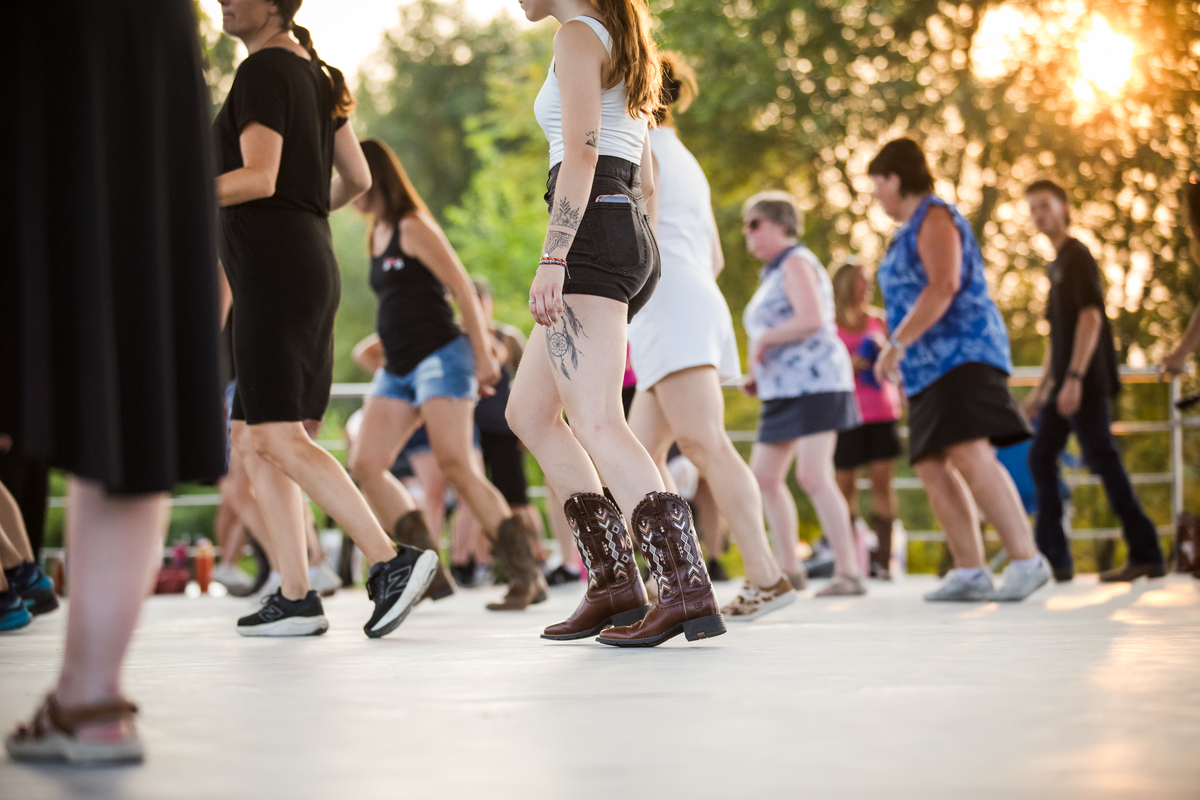 Danse en ligne 
