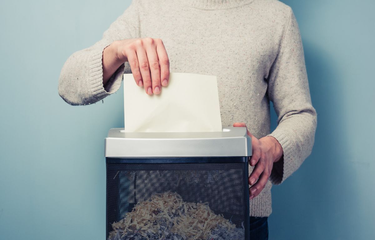 Journée de déchiquetage de documents confidentiels