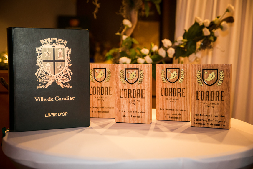L’Ordre de Candiac 2025 rend hommage à des citoyens et une entreprise d’exception