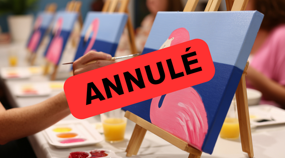 ANNULÉ - Peinture guidée en amoureux