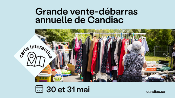 Grande vente-débarras annuelle de Candiac