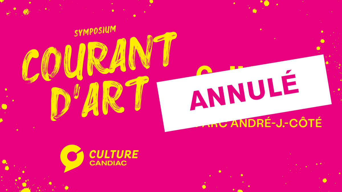 ANNULÉ - Symposium Courant d'art
