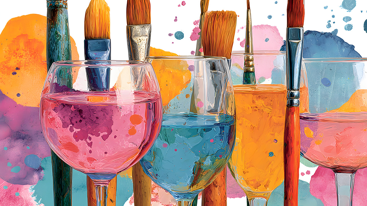 ANNULÉ - Atelier | Arte vino - Comment faire des aquarelles avec les tannins du vin