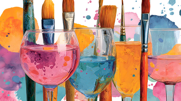 ANNULÉ - Atelier | Arte vino - Comment faire des aquarelles avec les tannins du vin