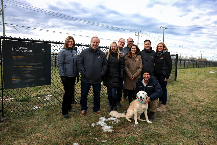 Le parc canin Haendel est officiellement ouvert !