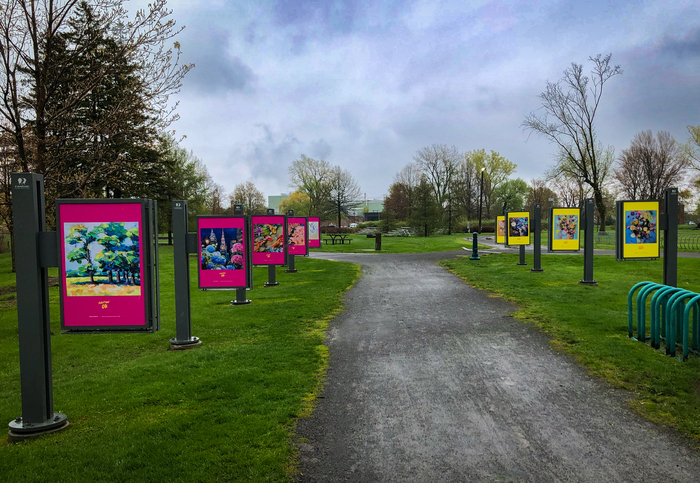 Nouvelle exposition au Sentier des arts - Les lauréats 2025 du Symposium Courant d’art à l’honneur  