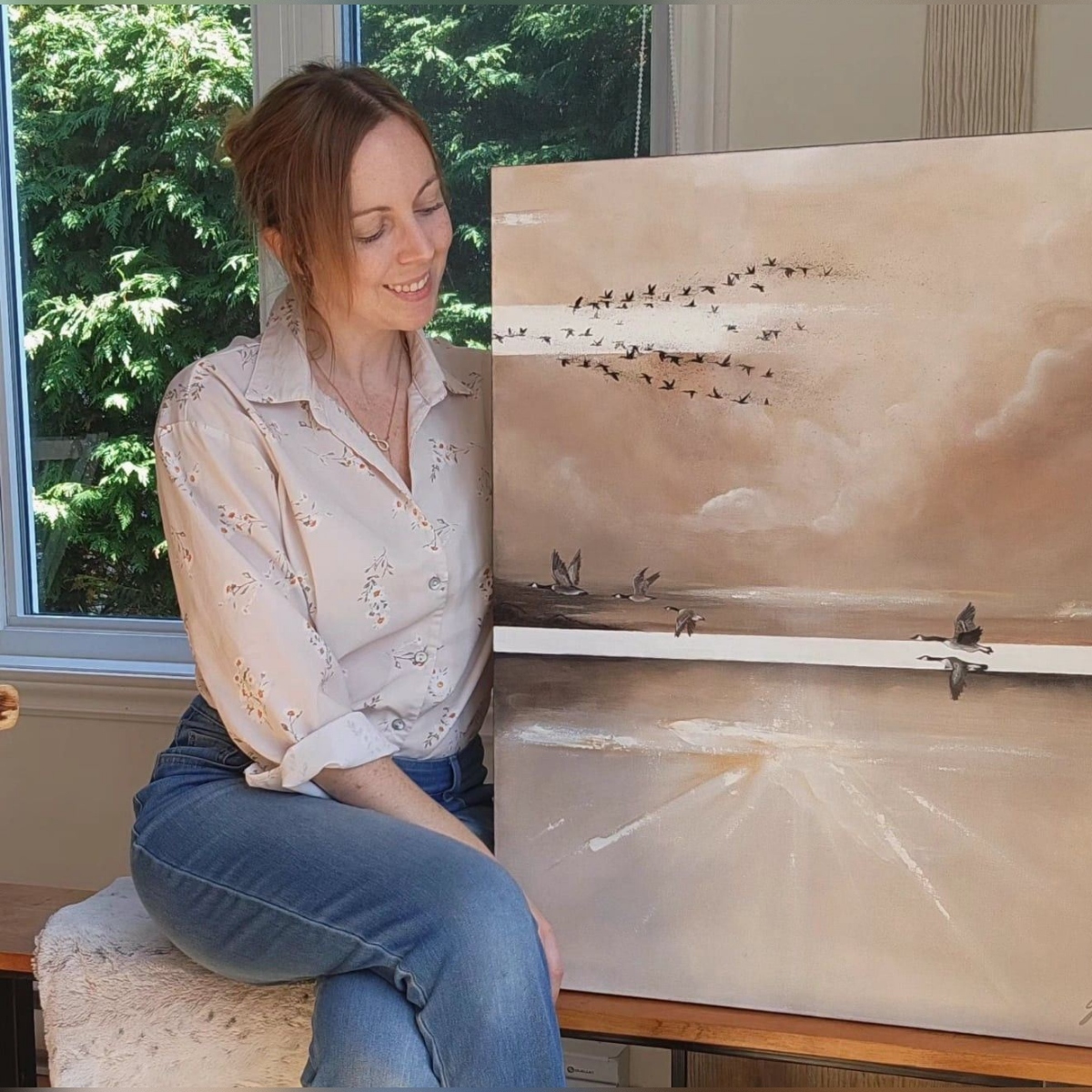 <p>Anne-Julie Hynes, artiste multidisciplinaire, travaille peinture, photographie, collage et sculpture. Elle a participé à des résidences et expositions au Canada, en Europe, en Asie et en Océanie. Son art, présent dans des collections publiques et privées, reflète une approche nomade et ouverte sur le monde.</p>
<p>Consultez sa<a href="https://www.instagram.com/Sarahfortin_artiste" target="_blank" rel="noopener">page Instagram</a></p>
<p><img src="https://candiac.ca/uploads/cms_sections/Symposium/Fortin_Sarah2.jpg" alt="Fortin_Sarah2.jpg (267 KB)" width="300" height="300" /></p>